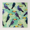 Search for toucan puzzles Watercolor