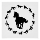Search for black horse silhouette posters Equine