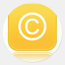 Search for copyrights stickers Copyright symbol