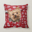 Search for christmas yorkie pillows Dog lover