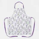 Search for lavender flowers aprons Pattern