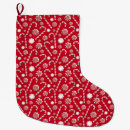 Search for peppermint christmas stockings Red
