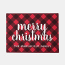 Search for rustic christmas doormats Plaid