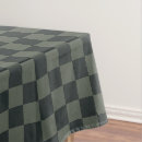 Search for green tablecloths Chequerboard