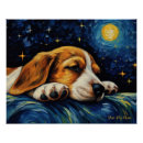 Recherche de nuit étoilée posters Dogs