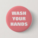 Search for hand washing buttons Pandemic