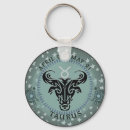Search for zodiac sign keychains Taurus