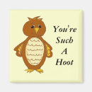 Search for funny owl magnets Birds