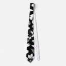 Search for black and white floral ties Boho