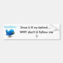 Search for twitter bumper stickers Bird