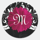 Search for gerbera daisy flower stickers Fuchsia