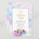 Search for blue floral border invitations Flowers