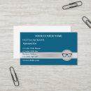 Recherche de optométriste cartes visite Visuel