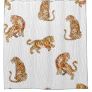 Search for wild tiger shower curtains Watercolor