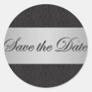 Search for lace save the date stickers Damask