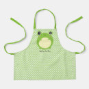 Search for cute frog aprons Froggy