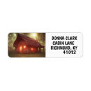 Search for cabin return address labels Log