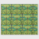 Search for repeat pattern wrapping paper Green