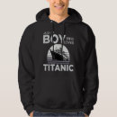 Search for sinking hoodies Titanic