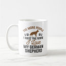 Search for i love my german shepherd mugs Dog