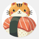 Search for sushi cat stickers Kawaii