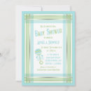 Search for mint and silver baby shower invitations Blue