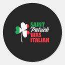 Search for italian saint stickers Shamrock
