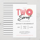 Search for two sweet party invitations Pink
