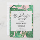 Search for palm tree bachelorette party invitations Weekend