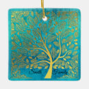 Search for turquoise ornaments Tree