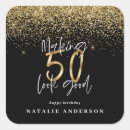Search for fun 50th birthday stickers Unique