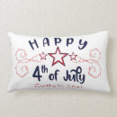 Search for 4th of july pillows Red white and blue
