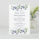Search for blueberry bridal shower invitations Blueberries
