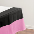 Search for pink and black tablecloths Pattern