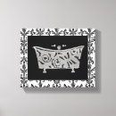 Search for bath tub canvas prints Pattern
