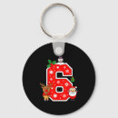 Search for number 6 keychains Christmas promotions