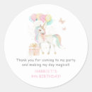 Recherche de magique autocollants Parti unicorne