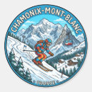 Search for mont blanc stickers French alps