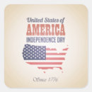 Search for independance day stickers 4th july