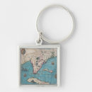 Search for antique map keychains Cartography