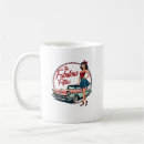Search for 50s style mugs Woman