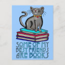 Search for bibliophile postcards Cat