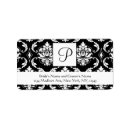 Search for initial p return address labels Damask