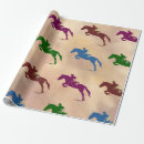 Search for equestrian wrapping paper Horse