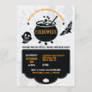 Recherche de witch cauldron invitations Effrayant