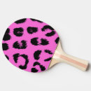 Recherche de léopard raquettes ping pong Rose