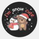 Search for snow bear stickers Snowman