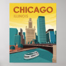 Search for retro chicago posters Windy city