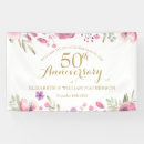 Search for 50th anniversary banners Floral