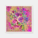 Search for teal orange napkins Flowers